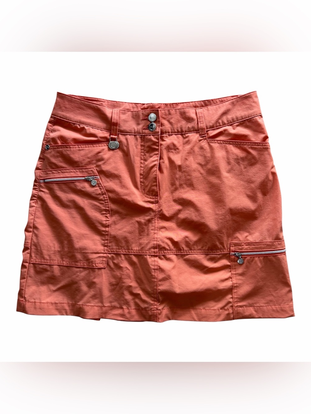 XDS Daily Sports Coral orange  Athletic Skort